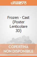 Frozen - Cast (Poster Lenticolare 3D) gioco di Pyramid