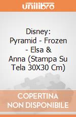 Disney: Pyramid - Frozen - Elsa & Anna (Stampa Su Tela 30X30 Cm) gioco
