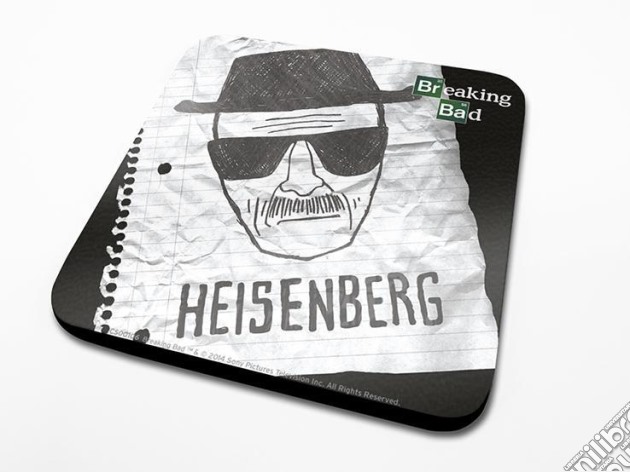 Breaking Bad - Heisenberg Paper (Sottobicchiere) gioco di Pyramid