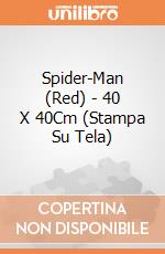 Spider-Man (Red) - 40 X 40Cm (Stampa Su Tela) gioco