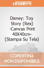 Disney: Toy Story (Rex) -Canvas Print 40X40cm- (Stampa Su Tela) gioco