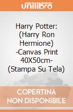 Harry Potter: (Harry Ron Hermione) -Canvas Print 40X50cm- (Stampa Su Tela) gioco