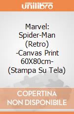 Marvel: Spider-Man (Retro) -Canvas Print 60X80cm- (Stampa Su Tela) gioco