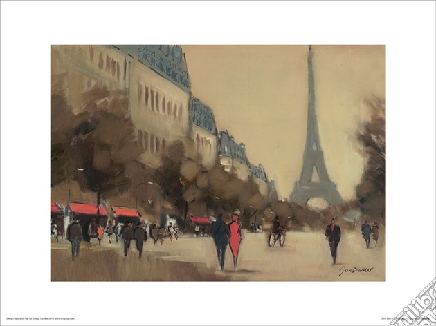 Jon Barker: Time Out In Paris (Stampa 30X40 Cm) gioco