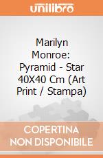 Marilyn Monroe: Pyramid - Star 40X40 Cm (Art Print / Stampa) gioco di Pyramid