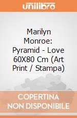Marilyn Monroe: Pyramid - Love 60X80 Cm (Art Print / Stampa) gioco di Pyramid