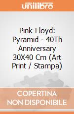 Pink Floyd: Pyramid - 40Th Anniversary 30X40 Cm (Art Print / Stampa) giochi