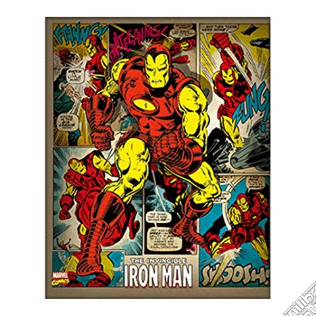 Marvel Retro (Iron Man) (Poster Lenticolare 3D) gioco