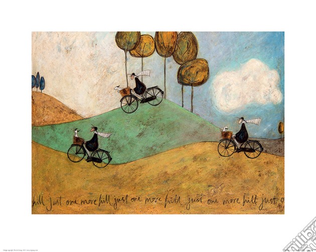 Sam Toft: Just One More Hill (Stampa 40X50 Cm) gioco