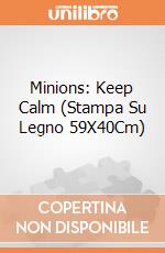 Minions: Keep Calm (Stampa Su Legno 59X40Cm) gioco di Pyramid