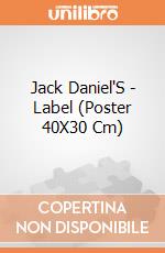Jack Daniel'S - Label (Poster 40X30 Cm) gioco di Pyramid