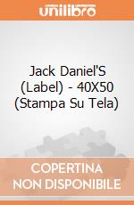 Jack Daniel'S (Label) - 40X50 (Stampa Su Tela) gioco