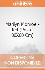 Marilyn Monroe - Red (Poster 80X60 Cm) gioco di Pyramid