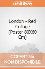 London - Red Collage (Poster 80X60 Cm) gioco di Pyramid