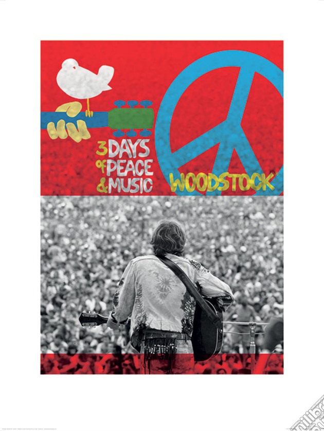 Woodstock - 400,000 (Poster 80X60 Cm) gioco di Pyramid