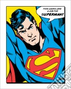 Superman - Looks Like A Job For (Poster 50X40 Cm) gioco di Pyramid
