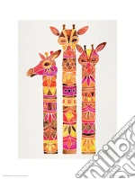Cat Coquillette: Pyramid - Giraffes (Stampa 30X40 Cm) giochi