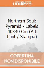 Northern Soul: Pyramid - Labels 40X40 Cm (Art Print / Stampa) gioco di Pyramid