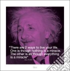 Pyramid: Albert Einstein - I.Quote - Art Print 40X40 Cm (Stampa) giochi