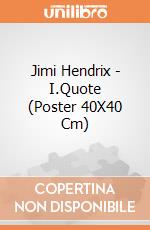 Jimi Hendrix - I.Quote (Poster 40X40 Cm) gioco di Pyramid