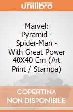 Marvel: Pyramid - Spider-Man - With Great Power 40X40 Cm (Art Print / Stampa) gioco di Pyramid