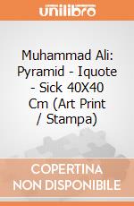 Muhammad Ali: Pyramid - Iquote - Sick 40X40 Cm (Art Print / Stampa) gioco di Pyramid