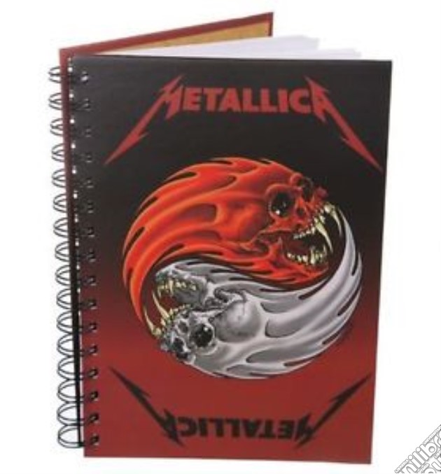 Metallica - Yin & Yang Skulls (Notebook A5 Wiro) gioco