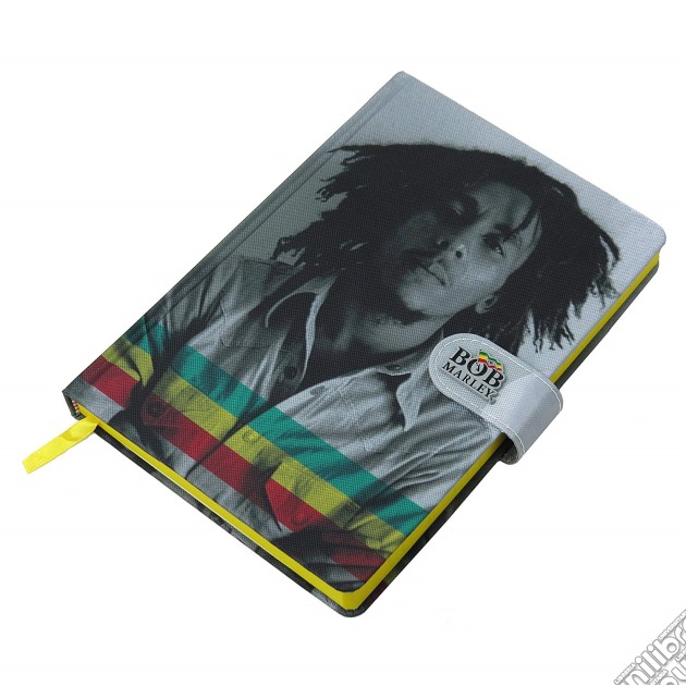 Bob Marley (Photo) A5 Fabric Notebook Cdu 10 (Quaderno) gioco