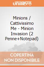 Minions / Cattivissimo Me - Minion Invasion (2 Penne+Notepad) gioco