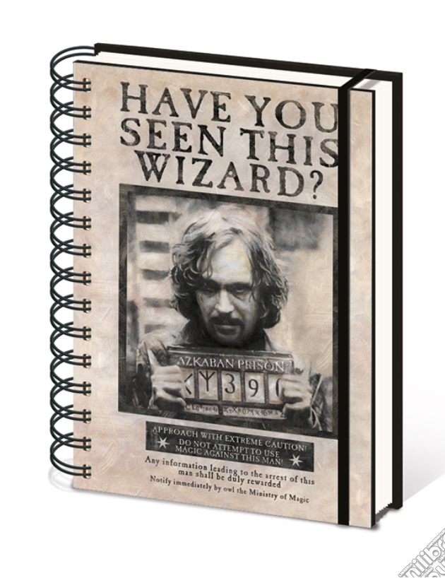 Harry Potter: Pyramid - Wanted Sirius Black (Wiro A5 Notebook / Quaderno) gioco