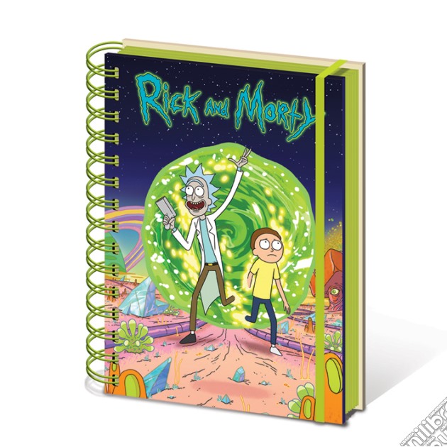 Rick And Morty - Portal (Quaderno A5) gioco