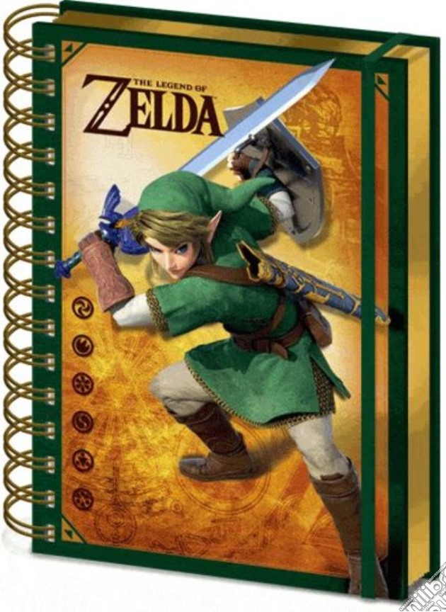 The Legend Of Zelda 3D Lenticular Notebook Cdu 10 (Quaderno Lenticolare 3D) gioco