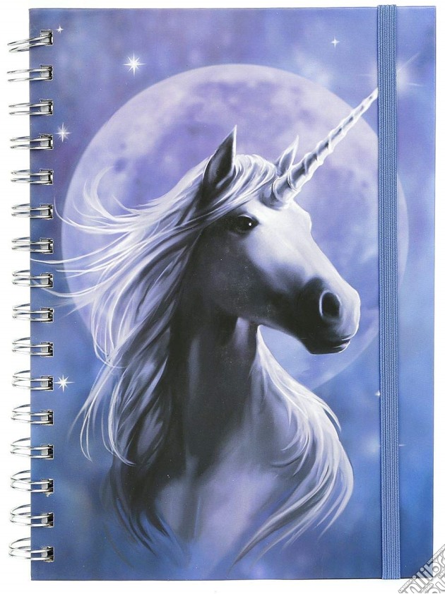 Anne Stokes (Unicorn Starlight) A5 Wiro Notebook Cdu 10 (Quaderno) gioco