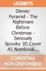 Disney: Pyramid - The Nightmare Before Christmas - Seriously Spooky 3D Cover A5 Notebook (Quaderno)