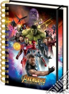 Avengers Infinity War A5 Metallic Notebook Cdu 10 (Quaderno) giochi