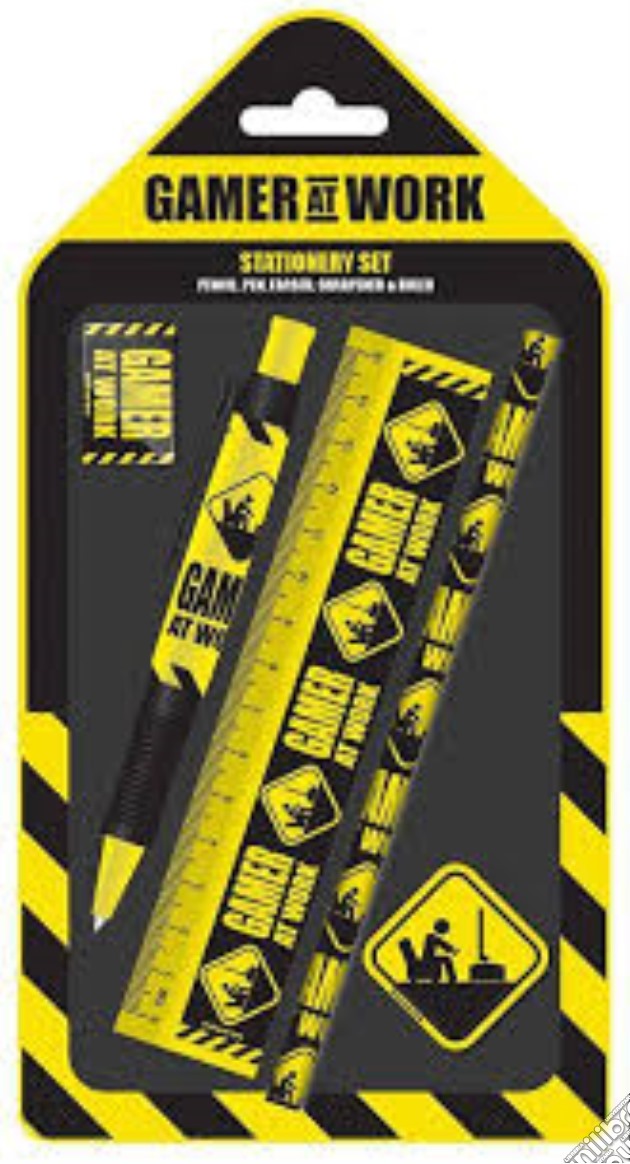 Gamer At Work Stationery Set (Cancelleria) gioco