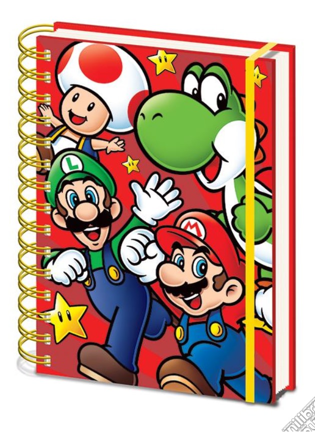 Super Mario (Run) A5 Wiro Notebook Cdu 10 gioco