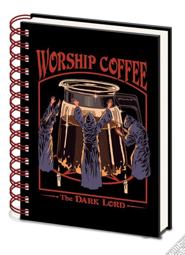 Steven Rhodes (Worship Coffee) A5 Wiro Notebook Cd gioco