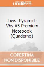 Jaws: Pyramid - Vhs A5 Premium Notebook (Quaderno) gioco