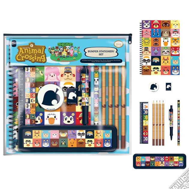 Animal Crossing: Villager Squares Bumper Stationery Set gioco