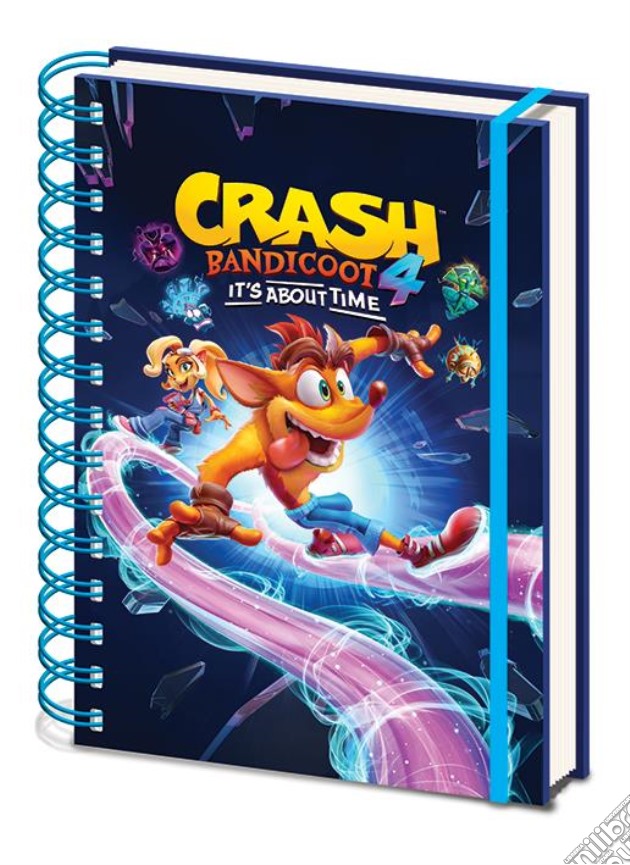 Crash Bandicoot 4: Ride A5 Notebook (Quaderno) gioco