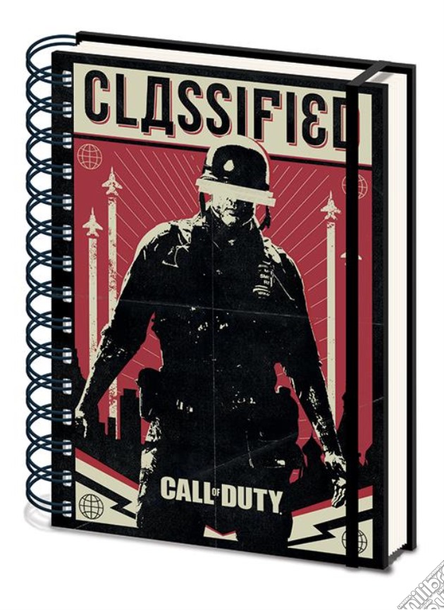 Call Of Duty: Black Ops Cold War Classified A5 Notebook (Quaderno) gioco