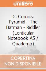 Dc Comics: Pyramid - The Batman - Riddler (Lenticular Notebook A5 / Quaderno) gioco