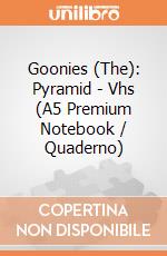 Goonies (The): Pyramid - Vhs (A5 Premium Notebook / Quaderno) gioco