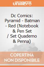 Dc Comics: Pyramid - Batman - Red (Notebook & Pen Set / Set Quaderno & Penna) gioco
