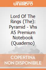 Lord Of The Rings (The): Pyramid - Vhs A5 Premium Notebook (Quaderno) gioco