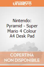 Nintendo: Pyramid - Super Mario 4 Colour A4 Desk Pad gioco