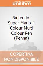 Nintendo: Super Mario 4 Colour Multi Colour Pen (Penna) gioco