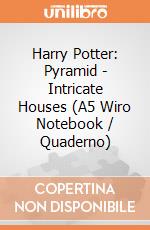 Harry Potter: Pyramid - Intricate Houses (A5 Wiro Notebook / Quaderno) gioco