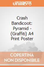 Crash Bandicoot: Pyramid - (Graffiti) A4 Print Poster gioco di Pyramid